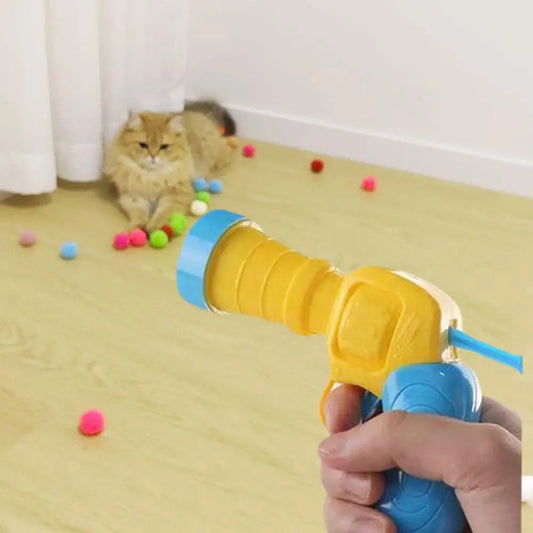 Interactive Cat Toy Gun - צעצוע אקדח אינטראקטיבי לחתולים