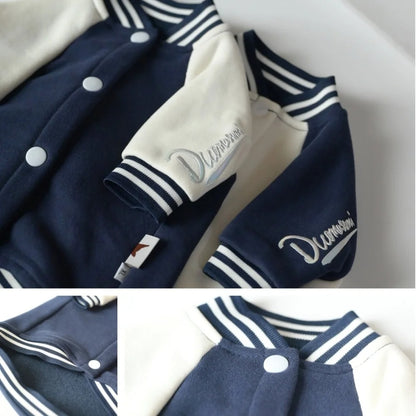 Baseball Jacket for Cats - מעיל בייסבול אופנתי לחתולים