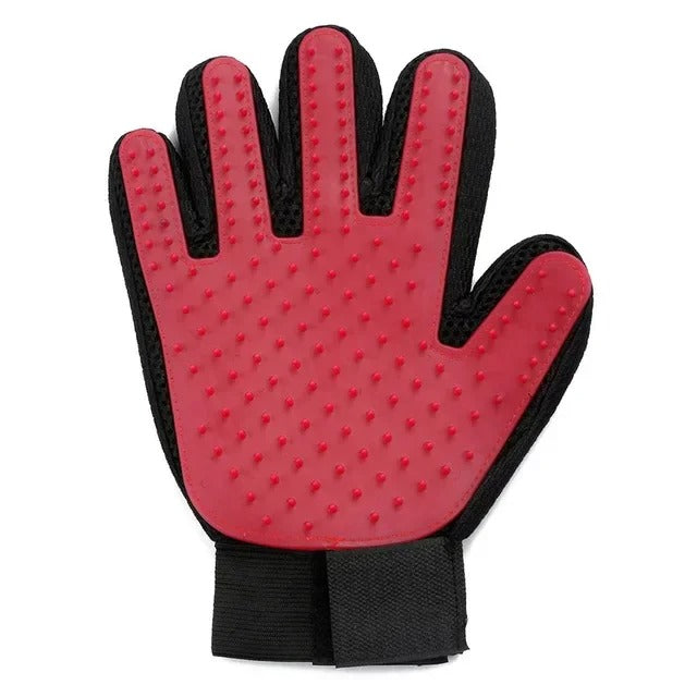 Silicone Pet Grooming Glove - כפפת טיפוח להסרת שיער ולרחצת חיות מחמד