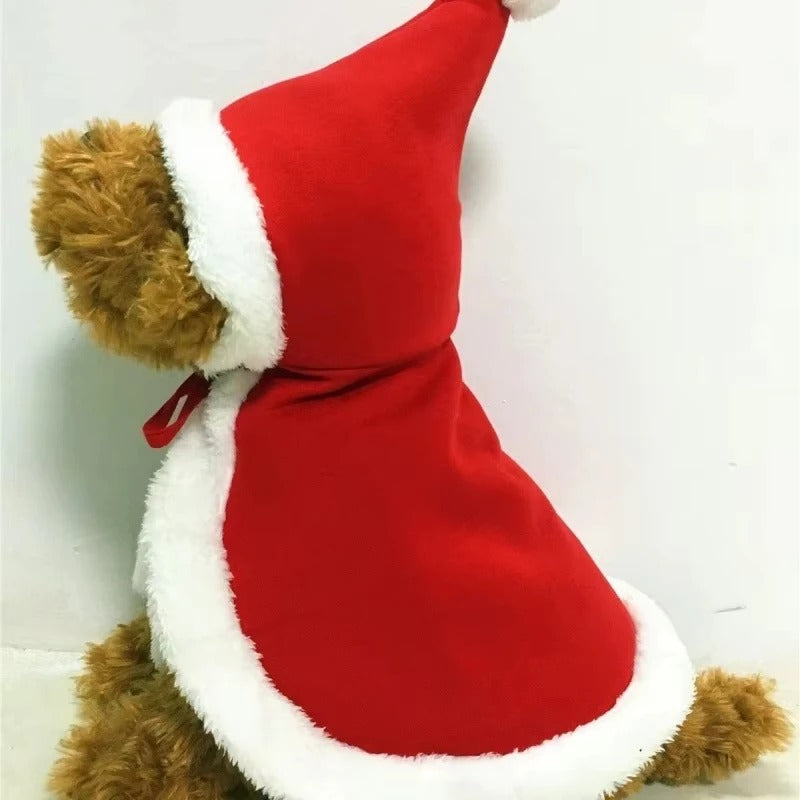 Santa Claus Pet Costume - תחפושת סנטה לכלבים וחתולים