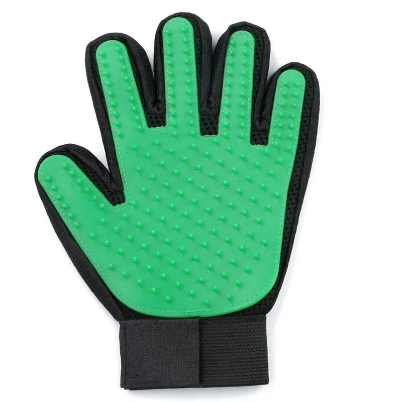 Silicone Pet Grooming Glove - כפפת טיפוח להסרת שיער ולרחצת חיות מחמד