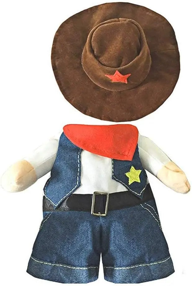 Cowboy Pet Costume - תחפושת קאובוי מצחיקה לכלבים וחתולים