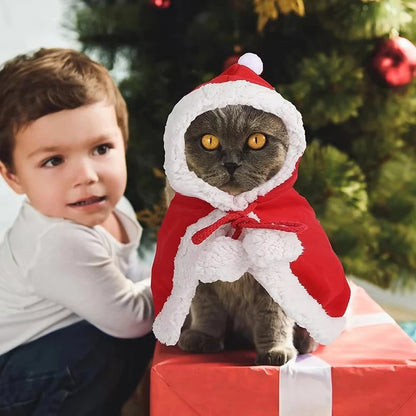 Santa Claus Pet Costume - תחפושת סנטה לכלבים וחתולים