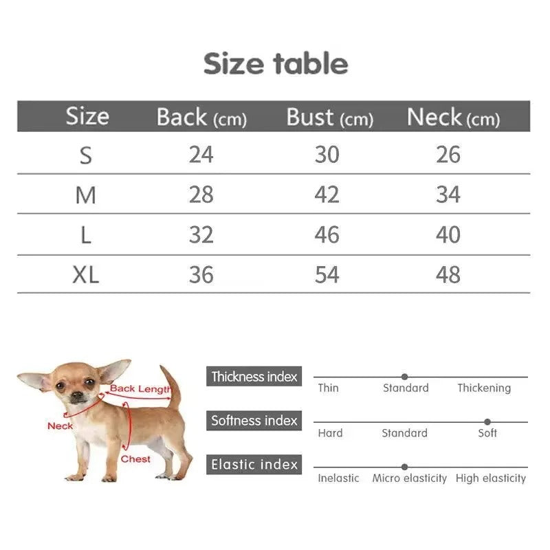 Winter Soft Fleece Pet Jacket - מעיל פליז מחמם לכלבים קטנים